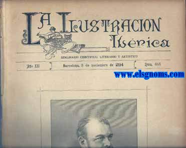 La Ilustracin Ibrica. Semanario Cientfico, Literario y Artstico. 