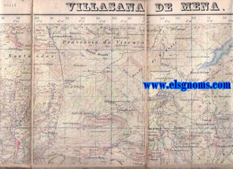 Instituto Geogrfico y Catastral.Villasana de Mena. Instituto Geogrfico, Catastral y de Estadstica. N 85. Edicin militar.