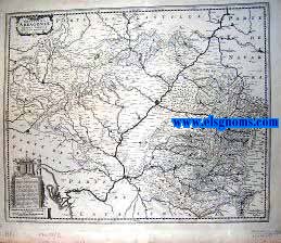 Novissima Aragoni Regni tabula.Dedicada a los llustrissimos Sennores Diputados del Reyno de Aragon...