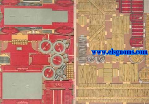 Constructor.  Objetos diversos - N 26 - Camin y N 27 - La carga de un camin. Pequeas construcciones en cartulina, desmontables, sin pegaduras (Patentado). Constituir una hermossima coleccin de pequeos juguetes con gran variedad de asuntos finamente decorados, reproducciones de la realidad, desmontables, guardndose en sitio reducidsimo, de gran finalidad educativa para el ejercicio de la habilidad, iniciativa y paciencia de los nios y que suprime la posibilidad de herirse o mancharse (Nada han de cortar ni pegar). S.A.I.G. Seix y Barral Herms. Editores, Bardelona. 