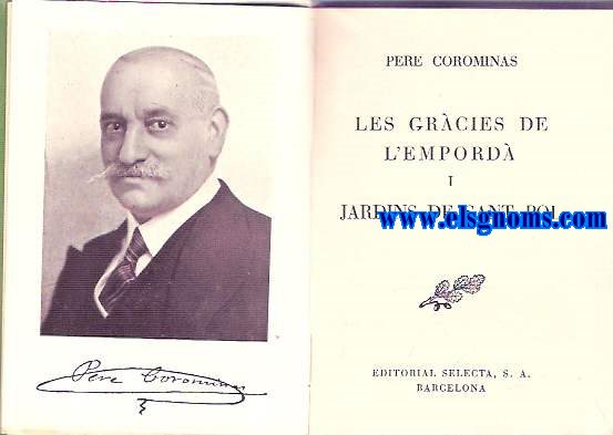 Les grcies de l'Empord. Jardins de Sant pol.