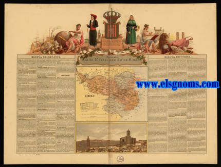 Provincia de Gerona. Dedicado al Sr. Dn. Francisco Javier Moner .