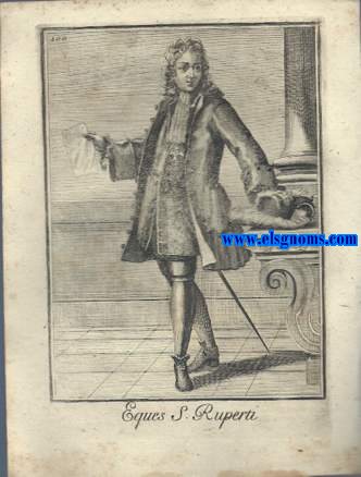 Eques S.Ruperti - Cavaliere Di S. Ruperto nello Stato di Salisburg. Ordinum Equestrium et Militarium Catalogus in Imaginibus expositus, & cum brevi narratione oblatus Clementi XI Pont. Max. Editio Quarta. 