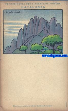 Petites notes per a assaig de pintura: Catalunya.