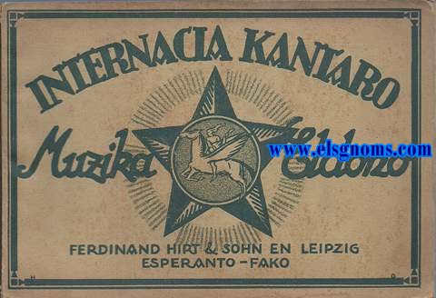 Internacia Kantaro. Kolecto de 64 popolaj kantoj el 26 nacioj kun aldono de 3 famaj koncertarioj. Kolektitaj kaj tradukitaj de Paul Bennemann. Muzika eldono aragita de Josef Achtlik iama orkestresno ce la Opera en Leizig.