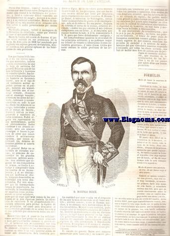El Album de las Familias.Peridico Semanal.Gratis  los suscritores del Diario de Barcelona.Nm.12.Tomo II.SUMARIO : Los Compaeros del Silencio, por Paul Fval.-Don Domingo Dulce.-Frmulas : Modo de hacer la manteca de vava.-Modo de pasar una pintura al leo, de un lienzo viejo a uno nuevo.