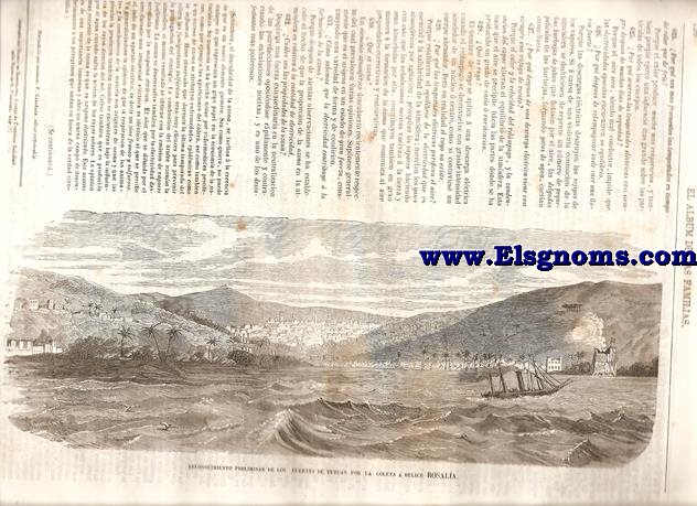 El Album de las Familias.Peridico Semanal.Gratis  los suscritores del Diario de Barcelona.Nm.15.Tomo II.SUMARIO : Los Compaeros del Silencio, por Paul Fval.-La Ciencia para todos.