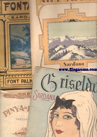 Quatre sardanes: Griselda, Aires del Cad, Fontaga i Pinya de Rosa. 