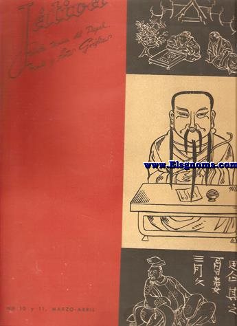 Jtiva. Revista tcnica del Papel y de las Artes Grficas. Delegacin Nacional de Sindicatos de F.E.T. y de las J.O.N.S. N 10 y 11 Marzo - Abril 1943.