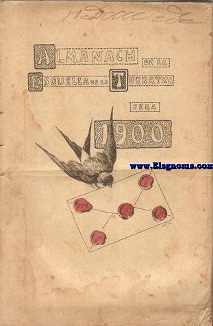 Almanach de la Esquella de la Torratxa pera 1900.