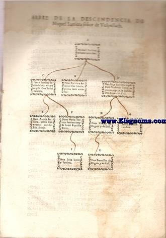 Sententia de Volpellach. Arbre de la descendencia de Miquel Sarriera seor de Volpellach.Iesus Maria. Miquel a Sarriera Instituhi hereu a Peror B Sarriera son fill, y los fills y descendents de aquell in infinitum per ordre de primogenitura gradatim de hu a altre mascles... A la fi: V.Astor. Lata per Torner Reg. Canc. 21. Octob. 1605.