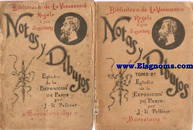 Notas y dibujos. Estudio de la Exposicin de Paris.