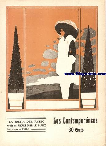 La rubia del paseo. Novela de...