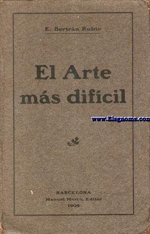El arte mas difcil.