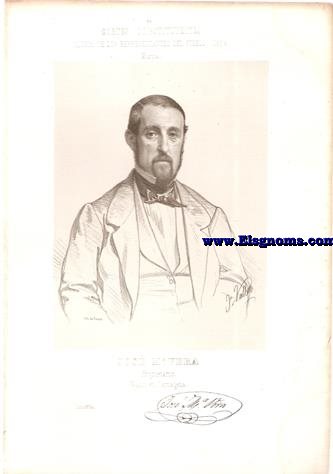 Cortes Constituyentes. Galera de los representantes del pueblo (1854). Murcia. Jos M Vera.- Propietario. Izquierda.(N.Cartagena).