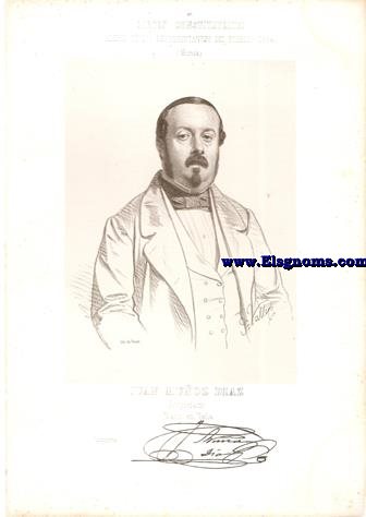 Cortes Constituyentes. Galera de los representantes del pueblo (1854). Murcia. Juan Moz Daz..- Propietario. Izquierda.(N.Yecla).