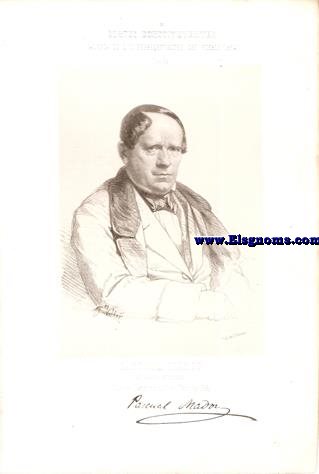 Cortes Constituyentes. Galera de los representantes del pueblo (1854).Lrida.-Pascual Madoz.Abogado y Propietario.(N.Pamplona).