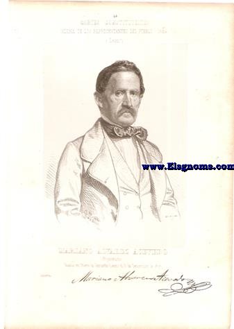 Cortes Constituyentes. Galera de los representantes del pueblo (1854).Len.-Mariano Alvarez Acevedo.Propietario.Izquierda.(N.Otero de Curueo (Len).