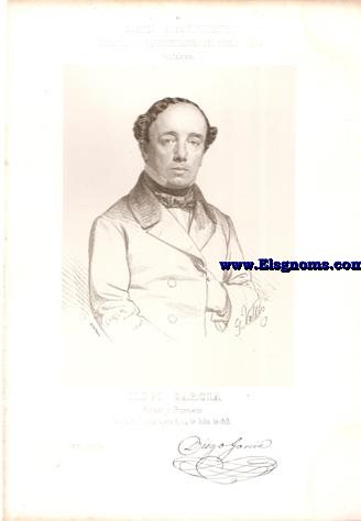 Cortes Constituyentes. Galera de los representantes del pueblo (1854).Guadalajara.-Diego Graca.Abogado y Propietario.Centro Izquierda.(N. Guadalajara).