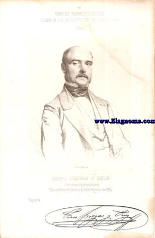 Cortes Constituyentes. Galera de los representantes del pueblo (1854).Gerona.-Pedro Forgas y Puig.Comerciante y Propietario.Yzquierda.Naci en Bagur (Gerona) el 28 de Agosto de 1817.