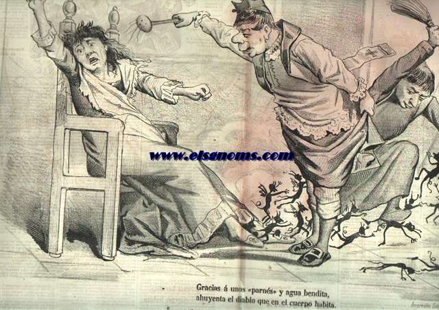 El Clarn.-Peridico Satrico Semanal.Ao I. Nm.9.-Jueves 16 de Agosto de 1883.-SUMARIO:  Jardn Mstico.-La Caricatura.-.Noticias.