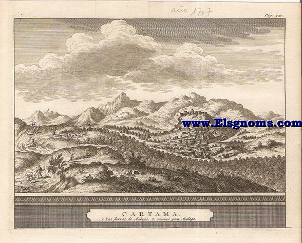 Cartama. 1. Las Sierras de Malaga. 2. Camino para Malaga.