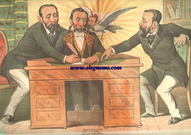El Motn.-Peridico Satrico Semanal.AoI I. Nm. 39.-Domingo 24 de Setiembre de 1882.-SUMARIO: Recuerdo.-Cantares.-Explicacin De La Caricatura.-Manojo de Flores Msticas.-Libros Recibidos.