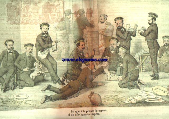 El Motn.-Peridico Satrico Semanal.AoI I. Nm. 7.-Domingo 12 de Febrero de 1882.-SUMARIO: El 11 De Febrero.-Balance.-Nuestro Cromo.-Manojo de Flores Msticas.-Anuncio.