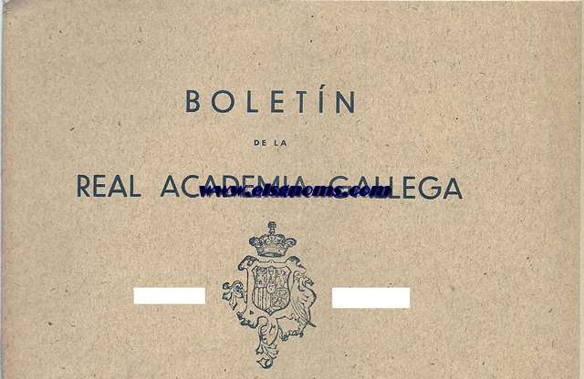 Boletn de la Real Academia Gallega.-Ao XXIII.-Nmos. 209 y 210.- Corua,1 de Noviembre de 1928.-SUMARIO: Riqueza monumental y artsitica de Galicia. Dos nuevas iglesias pre-romnicas: Santa Eufemia de Amba y Santa Mara de Mixs, (con tres lminas y dieciseis grabados), por Angel del Castillo.-El Hospital de San Lzaro  de Santiago. Su origen y algo de su historia (continuacin), por Jos Cosuelo Bouzas.-Puentedeume y su comarca, (apuntes histricos), (continuacin), por Antonio Couceiro Freijomil.-Seccin oficial: D. Vicente Veiga.-Coleccin de Documentos Histricos.-Don Francisco Ortega Dvila, Seor de Siln, manda que los vasallos de dicha jurisdiccin se junten con sus armas para socorrer la villa de Vvero, amenazada por una escuadra de sesenta navos, tripulada por turcos, moriscos y otros enemigos. Ao 1617.-Carta de cambio entre Fernando Diguez y Elvira Fernndez, de unas heredades situadas en la Vega de Castrelo y en el Grove.-Ao 1233.-Real Cdula de preminencias y exenciones, y merced del coto y Torre de Herbededo, en el reino de Portugal, a favor de Gregorio Salgado Taboada. Ao 1658.-Carta de la Emperatriz Doa Isabel al concejo de Santiago, participndole la victoria de Tnez. Ao 1535.