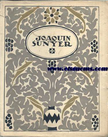 Joaquim Sunyer. Con notas biogrficas y artsticas de Reafael Marquina.