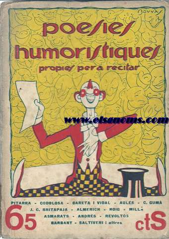 Poeses humorstiques propies per a recitar. Selecci dels humoristes Catalans.