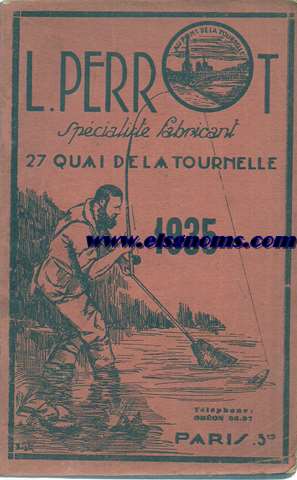 L.Perrot spcialiste - fabricant. Catalogue Gnral 1935. Pche.