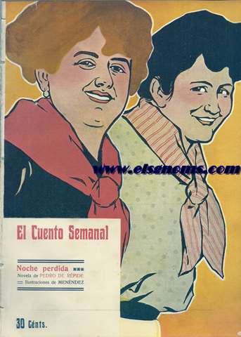 Noche perdida. Novela de...Ao II. 4 Septiembre 1908.