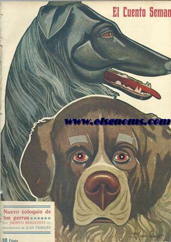 Nuevo coloquio de los perros. Por...Ao II.-9 de Octubre 1908.