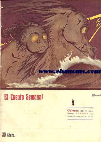 Galerna. Novela de...-Ao II.-2 de Octubre 1908.