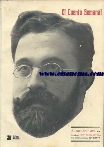 El cocodrilo azul. Novela de...-Ao II.-25 de Diciembre 1908.
