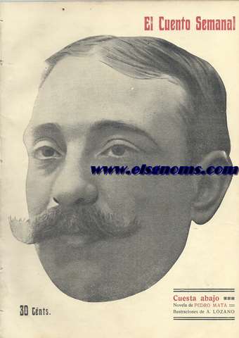 Cuesta abajo. Novela de...-Ao II.-18 de Septiembre 1908.