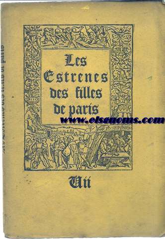 Les estrenes des filles de paris.