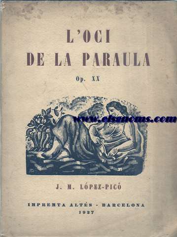 L'oci de la paraula. Op XX.