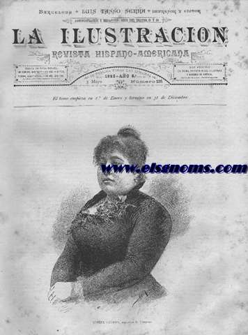 La Ilustracin. Revista Hispano-Americana.-3 Mayo 1885.-Ao 6.-Nmero 235.-SUMARIO: Texto.-Rusia  Inglaterra en el Asia, por D. Federico Rahola.-Necesidad de la educacin, por D. A. Garca Llans.-Caricaturas, (continuacin), por D. Cecilio Navarro.-Variedades.-Nuestros grabados.-El puente, poesa por D. J. A. Soffia.-El lago, poesa por don Belisario Pea V.-Viaje al travs de los Andes (continuacin), por A. Thouar.-Leila  el sitio de Granada (continuacin), por lord Lytton.-Anuncios.-Historia de la semana.-GRABADOS: Josefa Guerra.-Tipos de soldados insurgentes.-Soldado de la polica montada.-Vista de Coln.Panam.-Agonia del general Grant.-Hostilidades.-La despedida.-Paseando.-Primera nube.-Campamento  incendio en las altas yerbas.