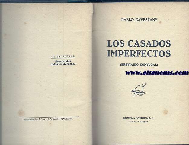 Los casados imperfectos (Breviario conyugal).