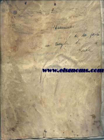 Llibreta enterament manuscrita i enquadernada en pergam, contenint  diferents anotacions de lloguers, gastos, vendes, i d'altres opracions referides al Senyor Ignasi Temple entre 1829 i 1852. Inclou alguns rebuts i cartes apart. En coberta: Documentos de la Familia Temple de Lerida.