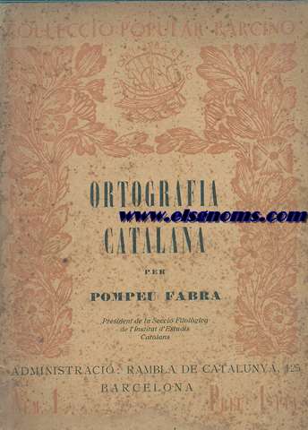 Ortografia catalana.