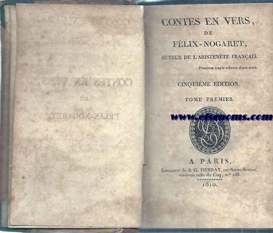 Contes en vers.