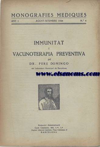 Inmunitat i vacunoterapia preventiva.