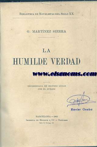La humilde verdad.