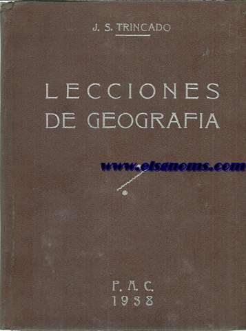 Lecciones de geografa.