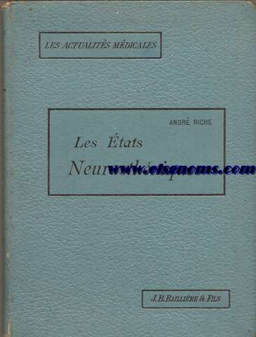 Les tats Neurasthniques. Diagnostic et Traitement.