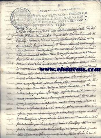 In Dei Nomine Amen. Sea a todos manifiesto que nosotros Don Pedro Ochoa de Olza Abogado de los Reales Tribunales de Castilla y Navarra, Alcalde Mayor de la Villa de Cadreyta en dicho Reyno de Navarra, y D Maria Micaela de Verma, Gorraiz y Baumont Marido y Mujer vezinos de dicha Villa y a la razon allados en esta Ciudad de Jaca, como Padre y Tia que somos de...