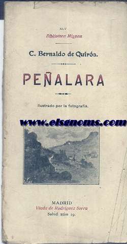 Pealara.Ilustrado por la fotografa (Pea Lara, El Paular, Rascafra).